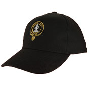 Cap, Hat, Baseball, GOLD CRESTED, Montgomery Clan Crest